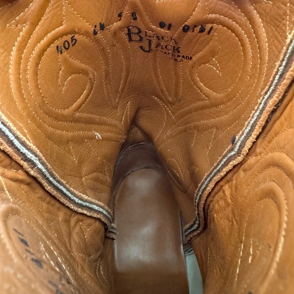 BLACK JACK BP405-64 Ranch Hand Burnished‎ Peanut Size 9 $450 EUC!!! - Picture 10 of 13